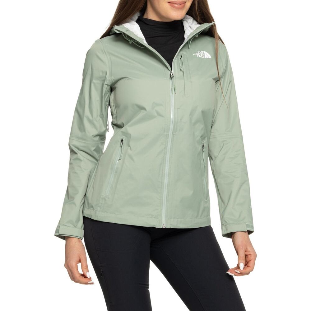 The North Face Womens Alta Vista Rain Jacket Slate Moss 3XL Waterproof NWT $140